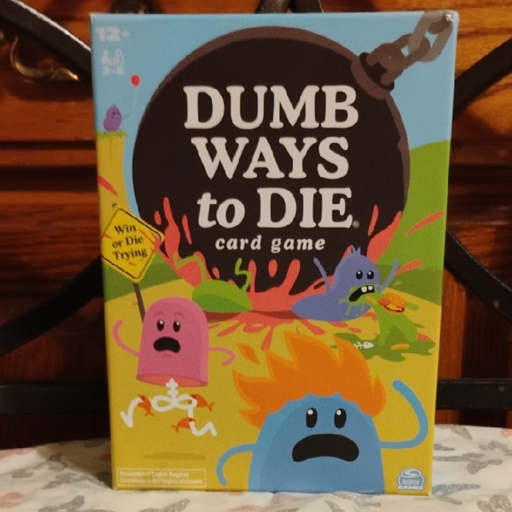 🎲 Dumb Ways to Die – Card Game (Factory Sealed!) 🎶